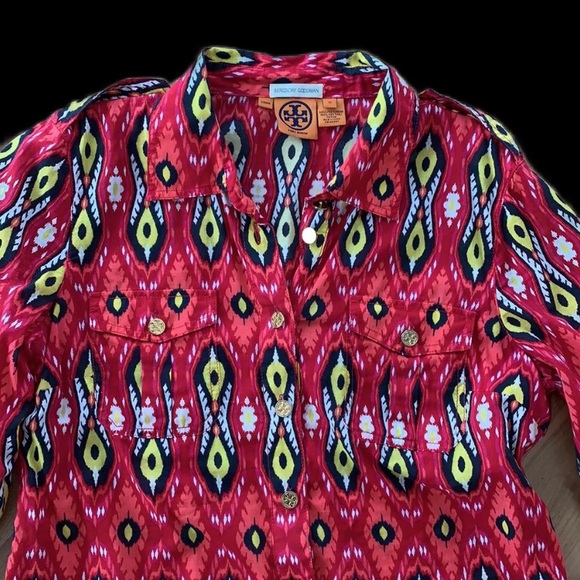Tory Burch Ikat Blouse - Picture 3 of 10